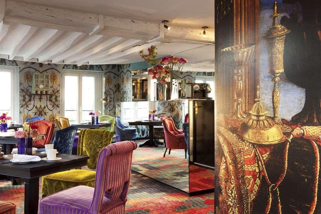פריז Hotel Le Notre Dame Saint Michel מסעדה תמונה